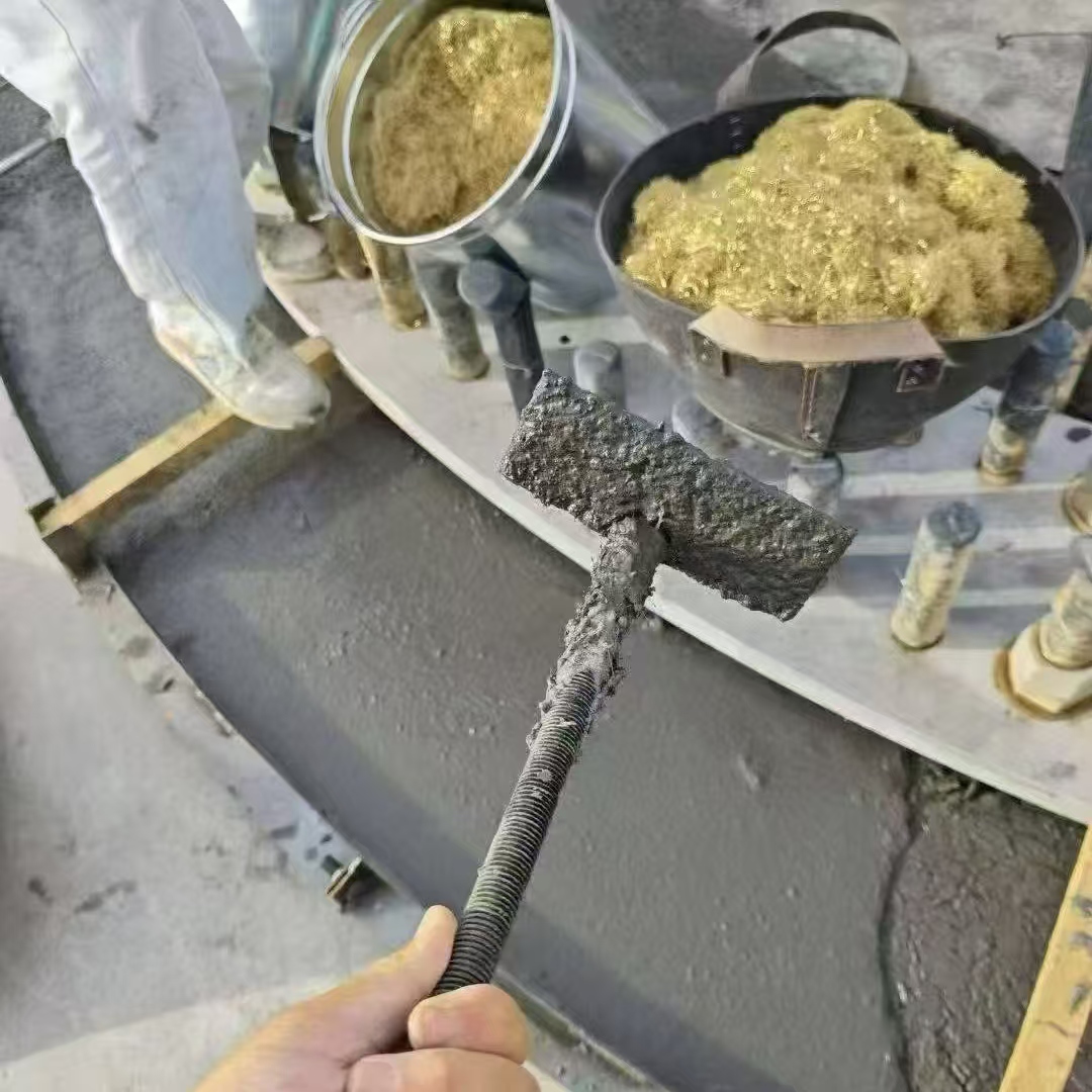洛阳C120钢纤维高强无收灌浆料 轧机压缩机汽轮机发电机锻压设备底座灌浆材料